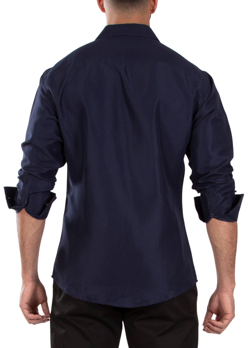 Long Sleeve Players Shirt - Navy