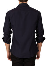 232333- Navy Long Sleeve Shirt