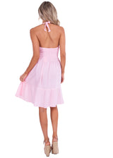 NW1233 - Baby Pink Cotton Dress