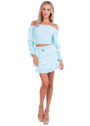 NW1361 - Baby Turquoise Cotton Top