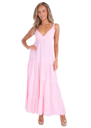 NW1430 - Baby Pink Cotton Dress
