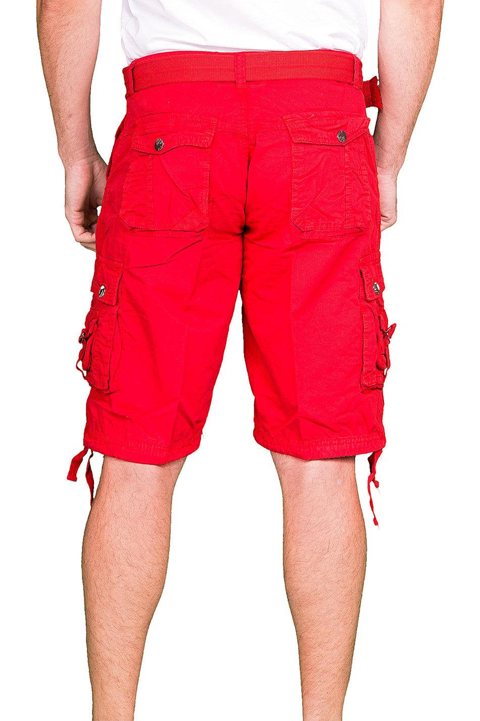 153100 - Red Cargo Shorts