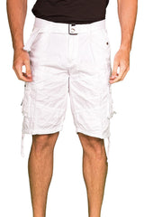 153100 - White Cargo Shorts