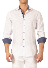 232243 - White Button Up Long Sleeve Dress Shirt