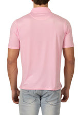 231803 - Pink Half Button Polo Shirt