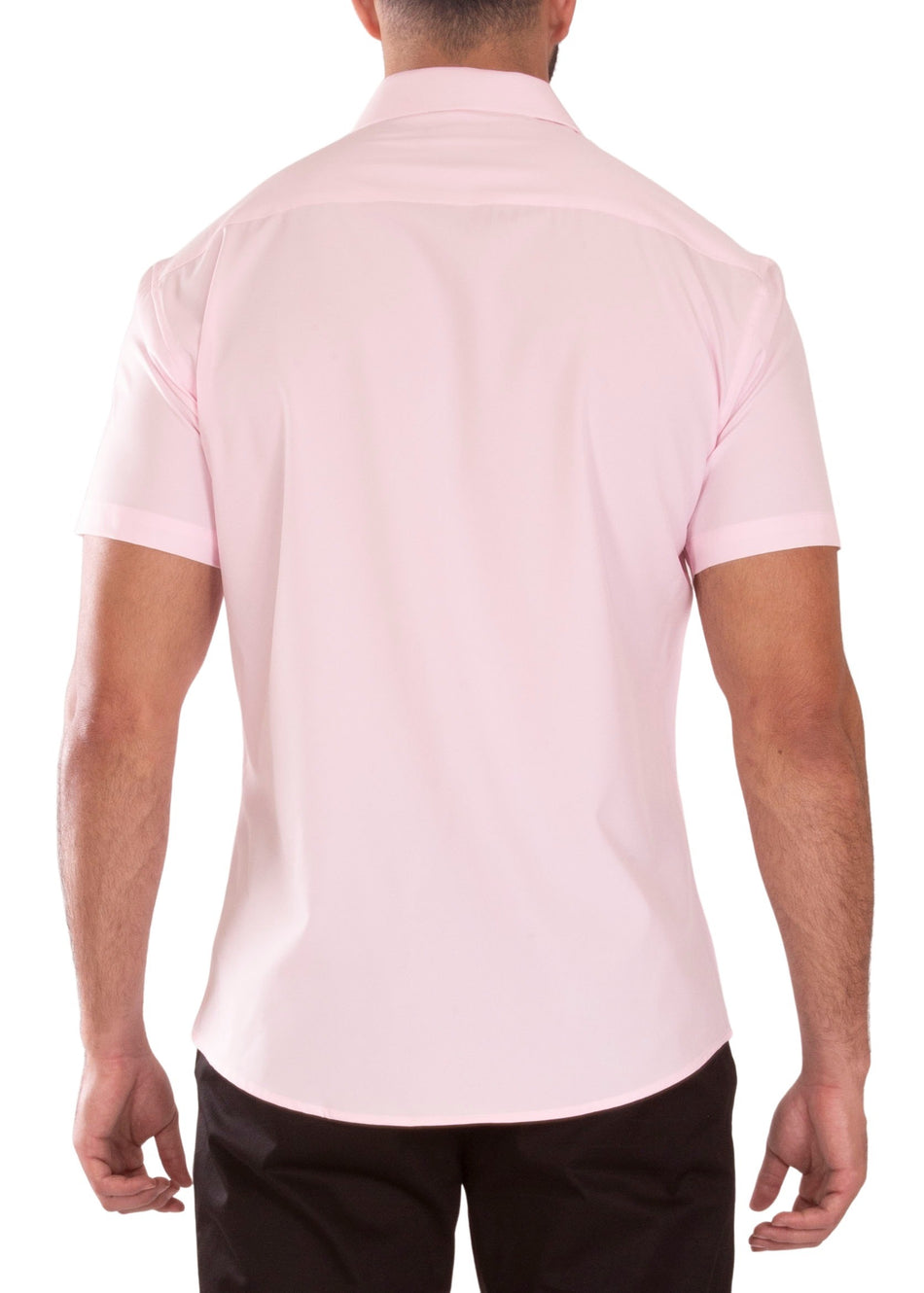 232101 - Pink Button Up Short Sleeve
