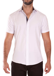 232101 - White Button Up Short Sleeve