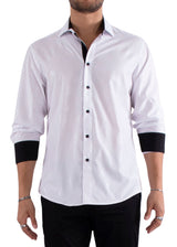 232249 - White Button Up Long Sleeve Dress Shirt