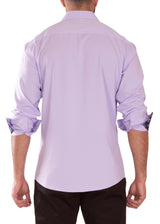 232273 - Lilac Button Up Long Sleeve Dress Shirt