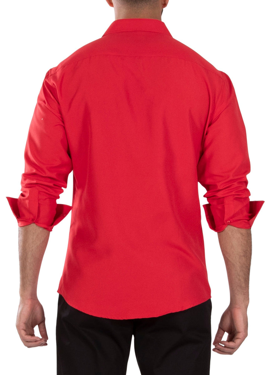 232308 - Red Long Sleeve Shirt– NEO NYC, INC.