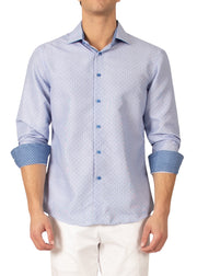232328- Blue Long Sleeve Shirt