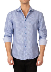 232329- Blue Long Sleeve Shirt