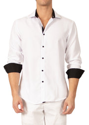 232333- White Long Sleeve Shirt