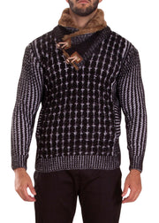 235100 - Black Pullover Sweater