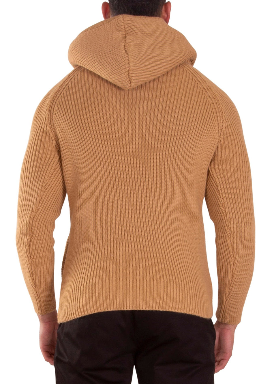 235101 - Beige Zip-Up Sweater
