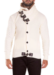 235141 - White Button Up Sweater