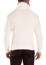 235141 - White Button Up Sweater