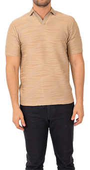 241805- Beige Polo Shirt