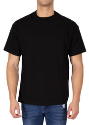 201978- Black Oversize Cotton T-Shirt