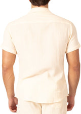 232102 - Beige Short Sleeve Shirt