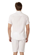 232102-243103 - White Set Short Sleeve Shirt & Short