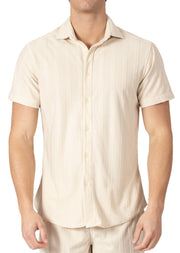232112 - Beige Short Sleeve Shirt