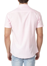232117 - Pink Button Up Short Sleeve