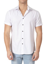 232117 - White Button Up Short Sleeve
