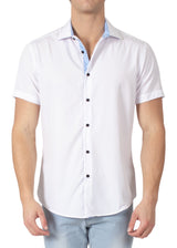 232118 - White Button Up Short Sleeve