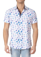 232120 - White Button Up Short Sleeve