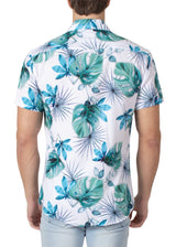 232124 - White Button Up Short Sleeve