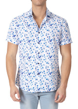 232129 - White Button Up Short Sleeve
