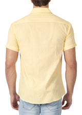 232135 - Yellow Button Up Short Sleeve