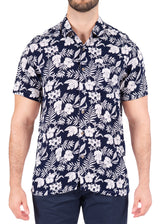 232138 - Navy Button Up Short Sleeve