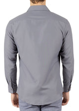 242301- Gray Long Sleeve Shirt