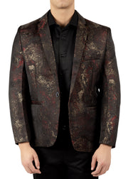 244101 - Red Evening Blazer