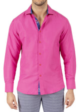 242301- Fuchsia Long Sleeve Shirt