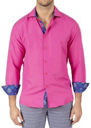 242301- Fuchsia Long Sleeve Shirt