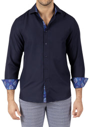 242301- Navy Long Sleeve Shirt