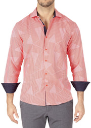 242332- Coral Long Sleeve Shirt