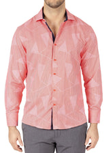 242332- Coral Long Sleeve Shirt