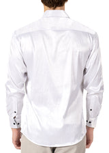 242205 - White Button Up Long Sleeve Dress Shirt