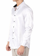 242205 - White Button Up Long Sleeve Dress Shirt