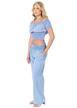 NW1672 - Blue Cotton Pants