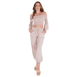 NW1326 - Baby Beige Cotton Pants