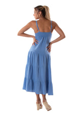 NW1430 - Blue Cotton Dress