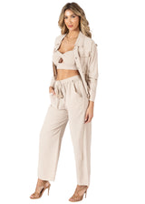 NW1825 - Baby Beige Missy Cotton Pant