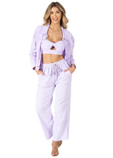 NW1825 - Lilac Missy Cotton Pant