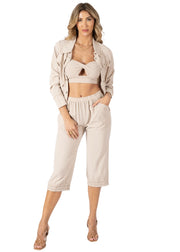 NW1826 - Baby Beige Missy Cotton Pant