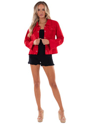 NW1500 - Red Cotton Jacket